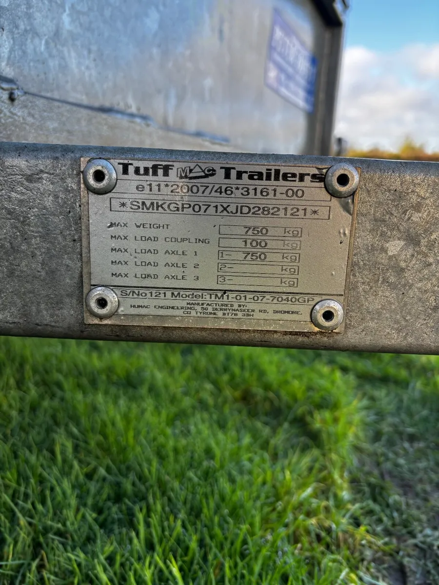 Tuffmac trailer - Image 2