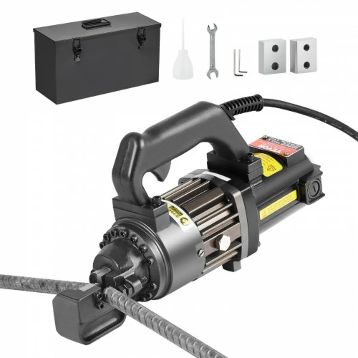 Electric Hydraulic Rebar Cutter, 1000W Portable Re - Image 1