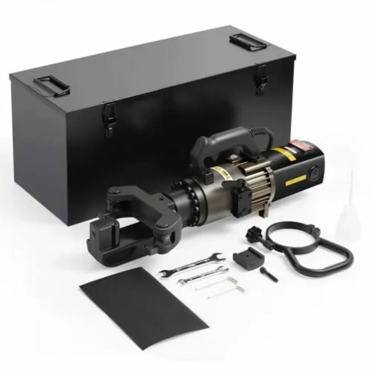 Electric Hydraulic Rebar Bender, 2000W Portable Re - Image 1