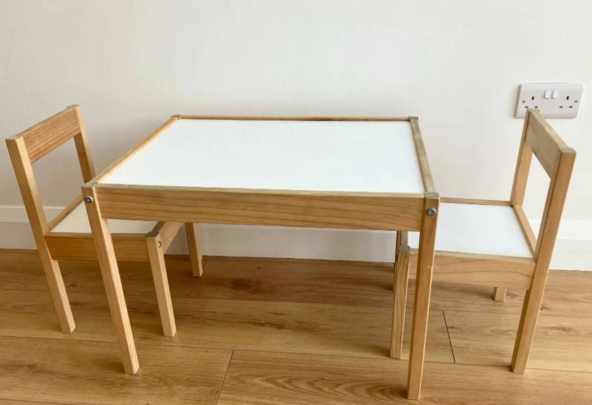 Children's table and chairs