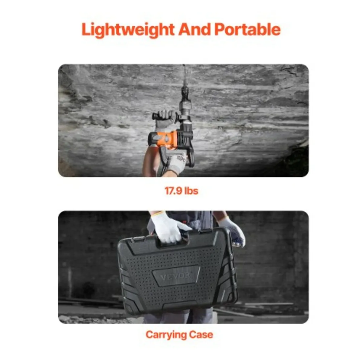 Demolition Jack Hammer Concrete Breaker 1400W Elec - Image 3