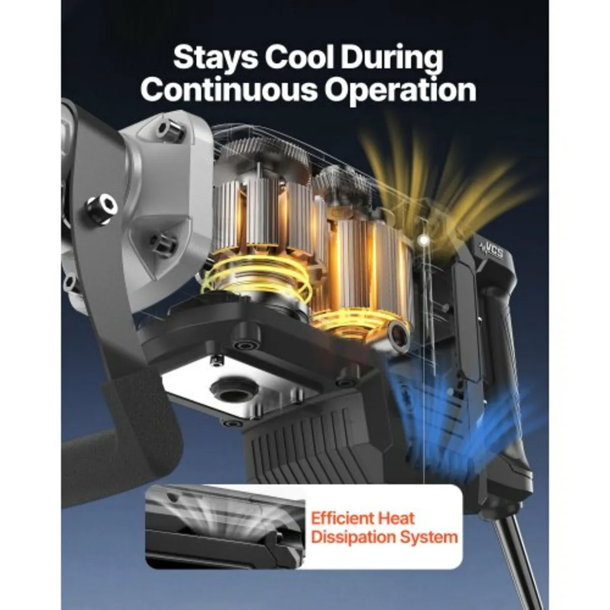 Demolition Jack Hammer, 3000 W Powerful Electric J - Image 4