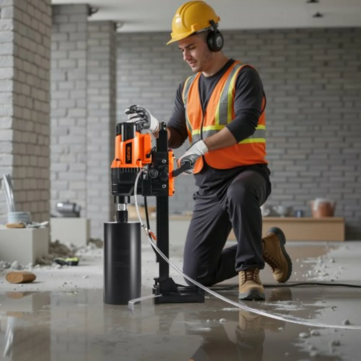 Diamond Core Drilling Machine, 20-200 mm Drilling - Image 4