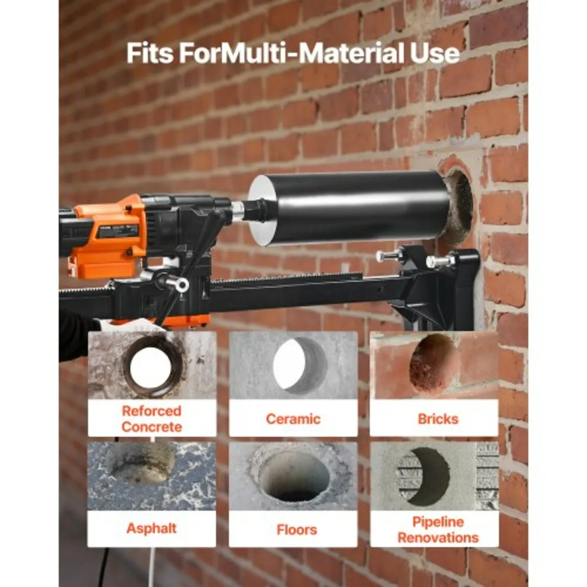 Diamond Core Drilling Machine, 20-254 mm Drilling - Image 3