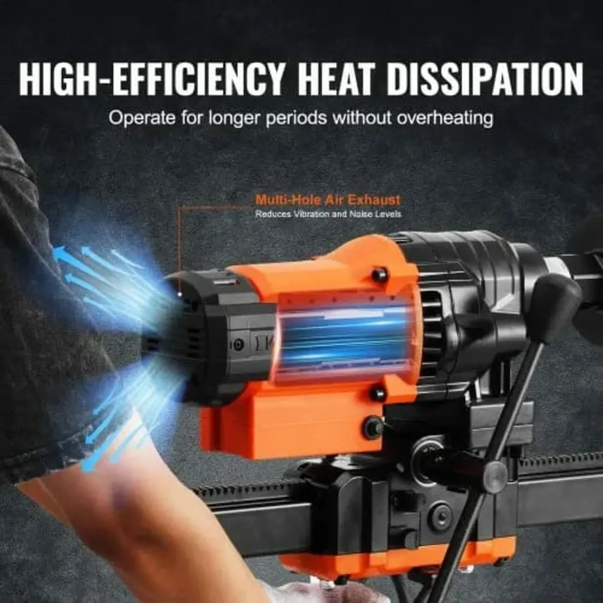 Core Drill Machine 2.03-20.1 cm Dia 3000W Diamond - Image 3