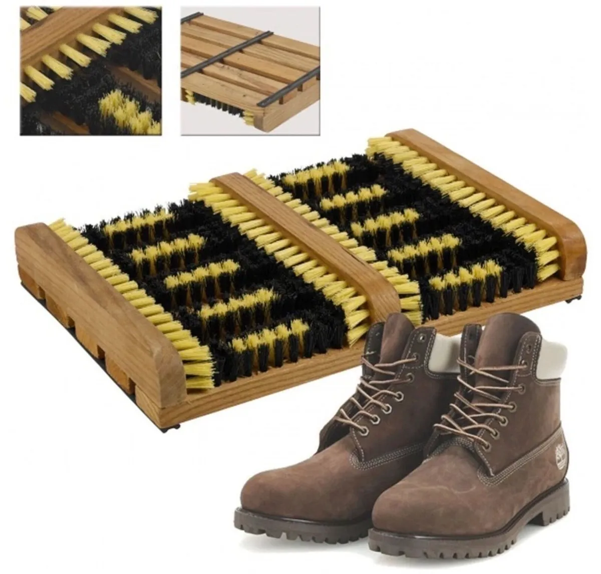 Shoe Boot Cleaner Scrubber Brushes NEW - Image 1