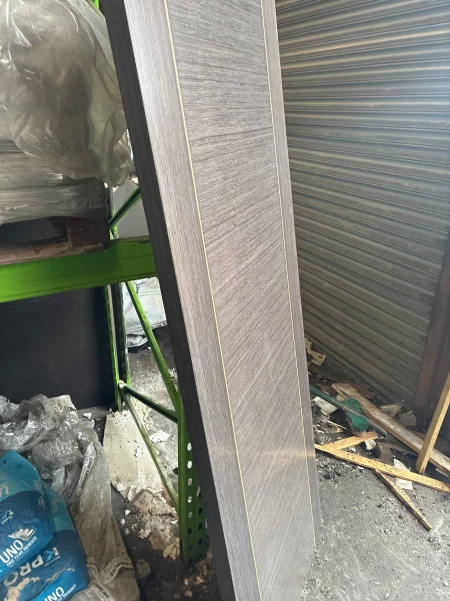 Black Fire Door 78”x30” - FD Rated - Image 2