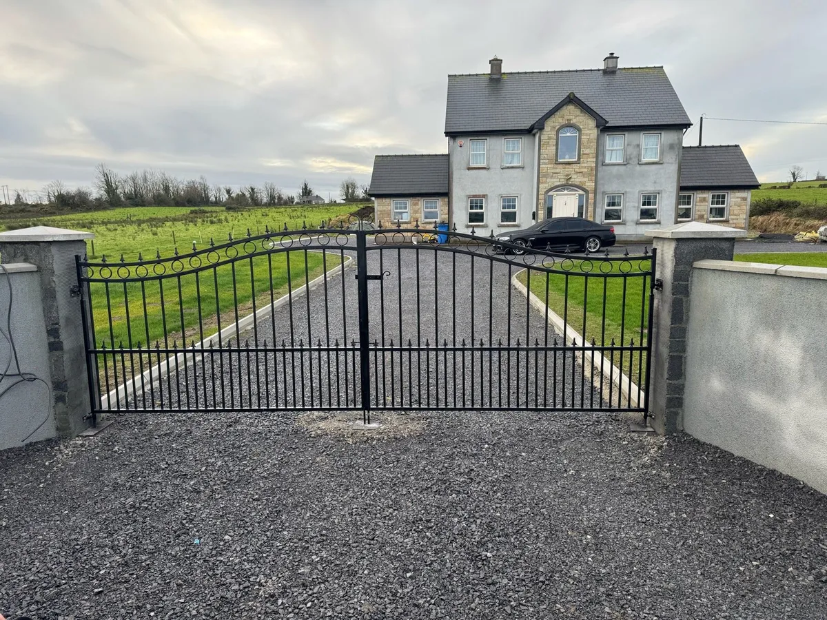 Galvanized gates ✅