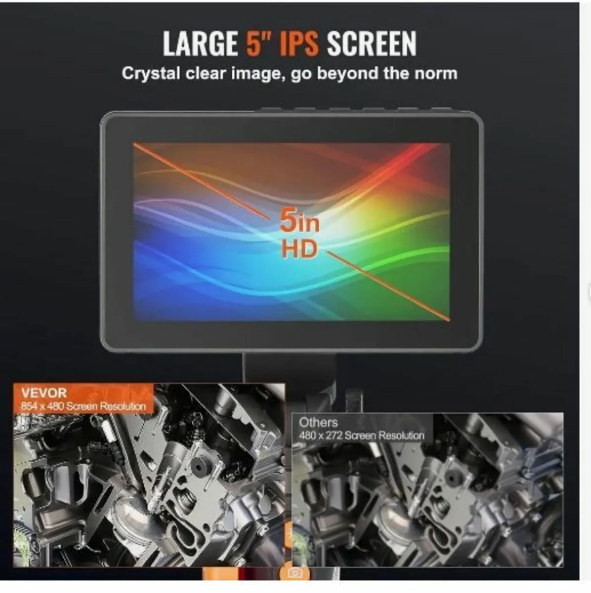 Articulating Borescope Camera with Light - Image 2