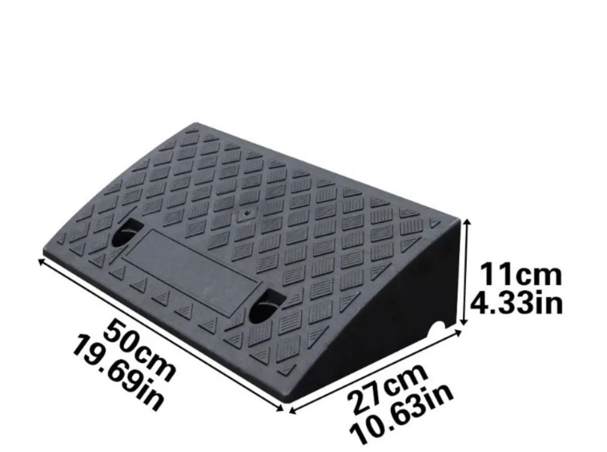 2x 4.3” Kerb Access Ramps Car Wheelchair etc NEW - Image 2