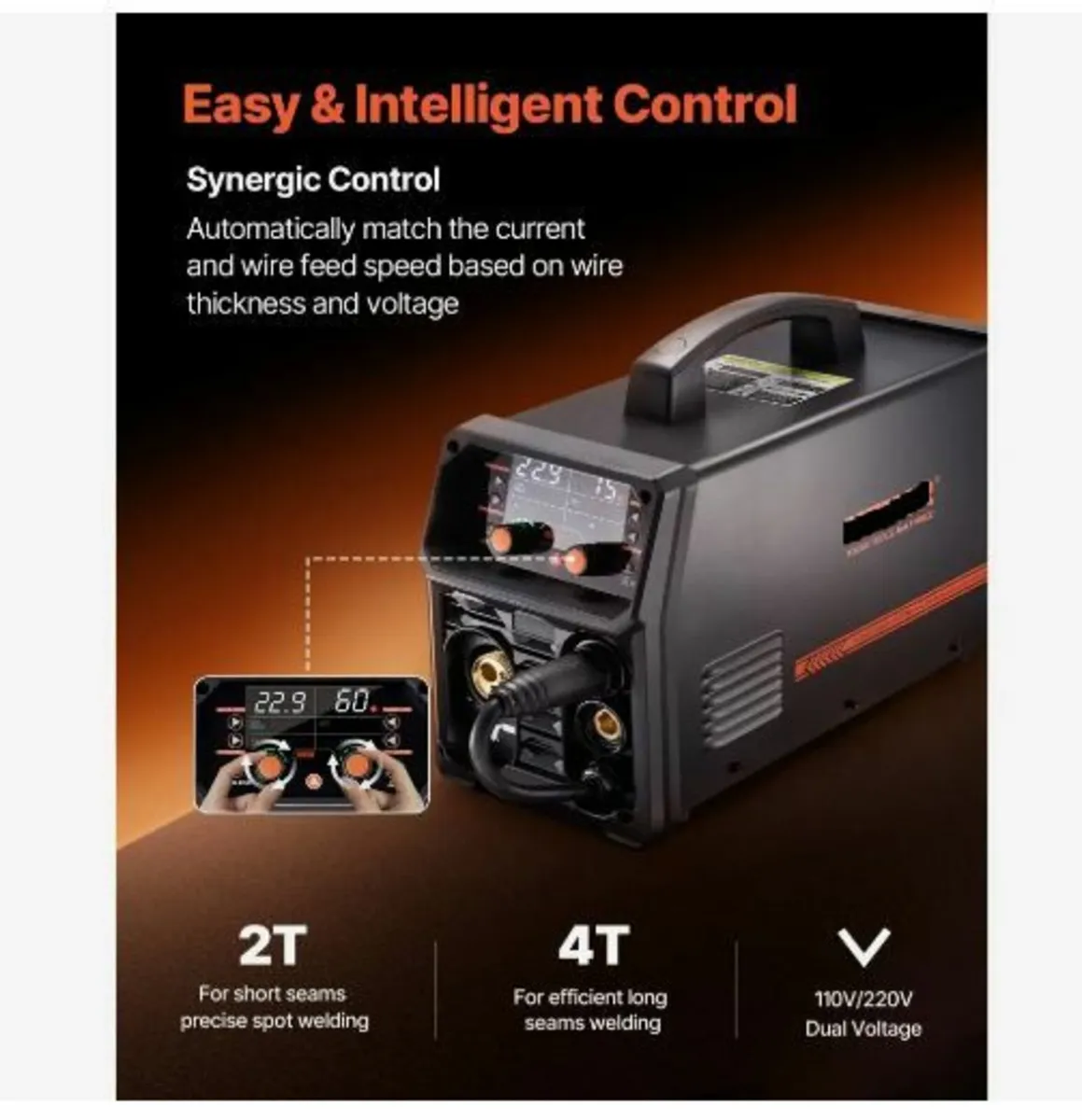 250Amp Pluse Mig Welding Machine, 5-in-1 - Image 2