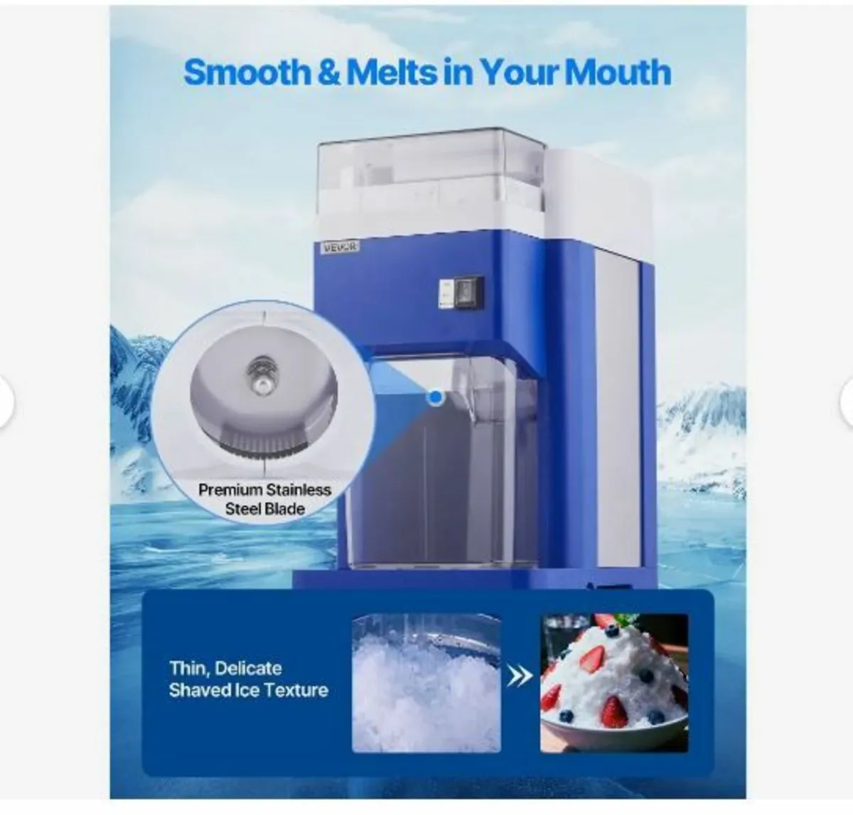 Commercial Ice Shaver Machine - Image 4