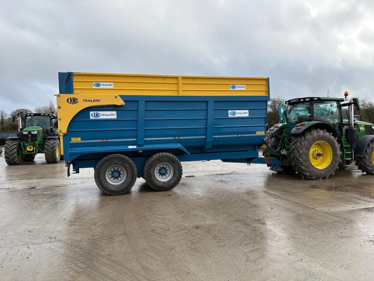 22ft Kane Halfpipe Silage Trailer - Image 1