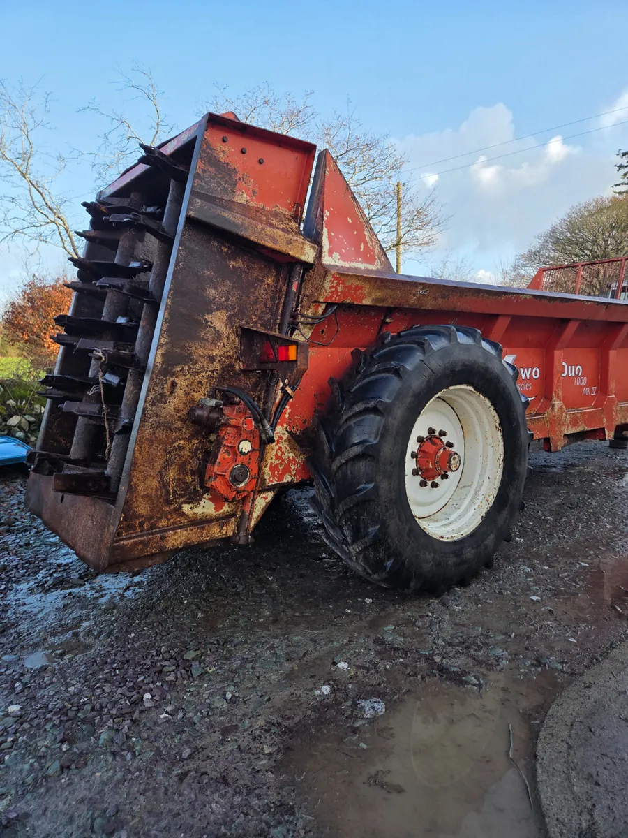 Ktwo Duo 1000 MK 10 Tonne Muck Spreader - Image 1