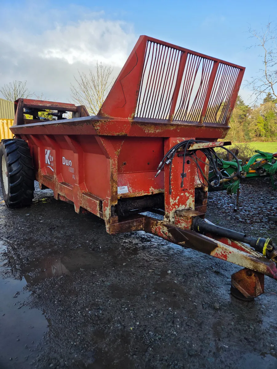 Ktwo Duo 1000 MK 10 Tonne Muck Spreader - Image 4