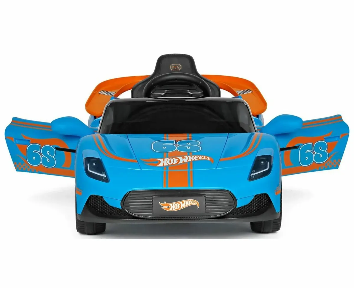 Peg Perego Hot Wheels RC 12V Electric Ride On Car - Image 3