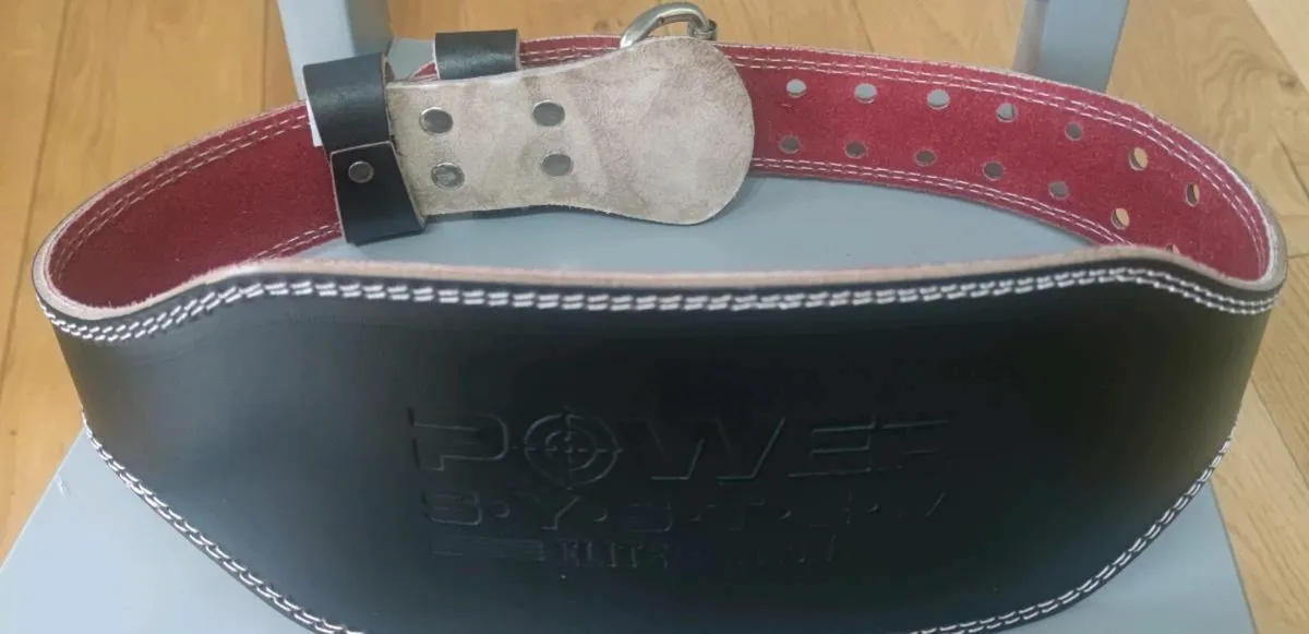 Leather gym belt - Image 2