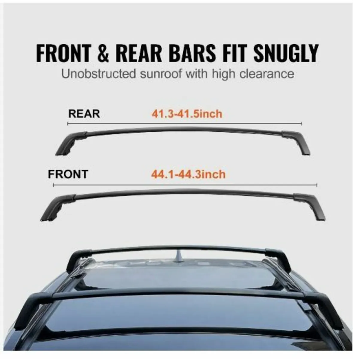 Roof Rack Cross Bars, Compatible - Image 3