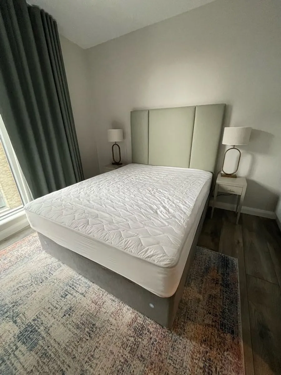 Double Bed + Headboard & Mattress