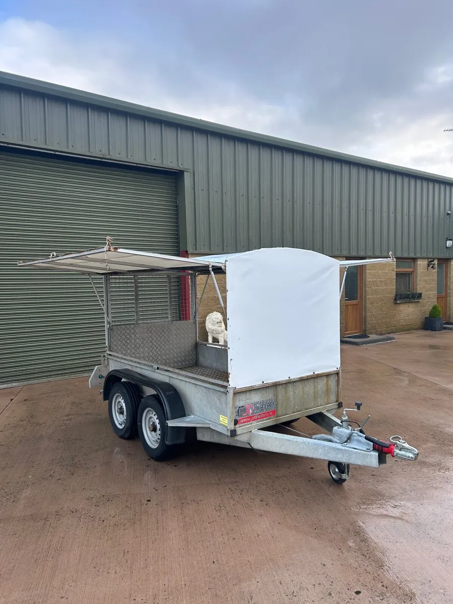 8x4 trailer with removable custom-fit canopy - Image 1