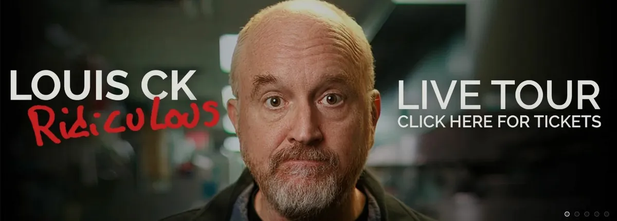 4 Tickets for Louis CK at Leisureland Galway