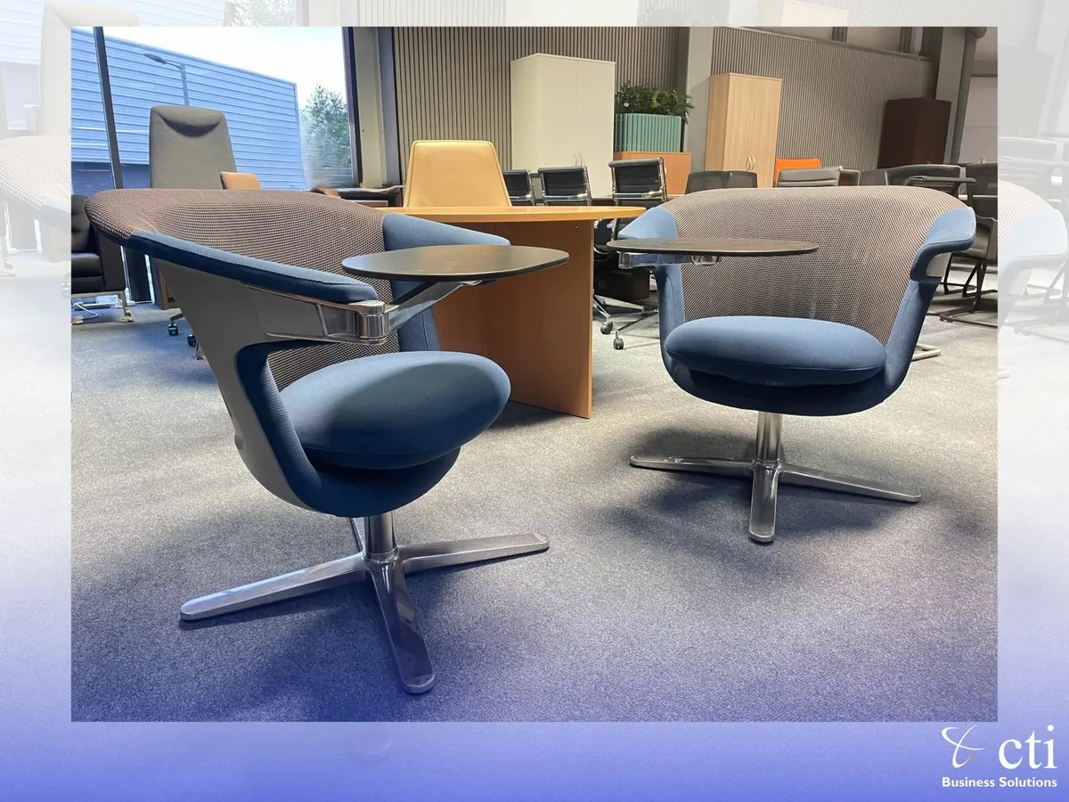 10 X Steelcase i2i Swivel Lounge Office Chairs - Image 4