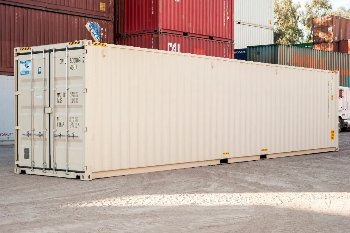 40 foot high cube shipping container - Image 3