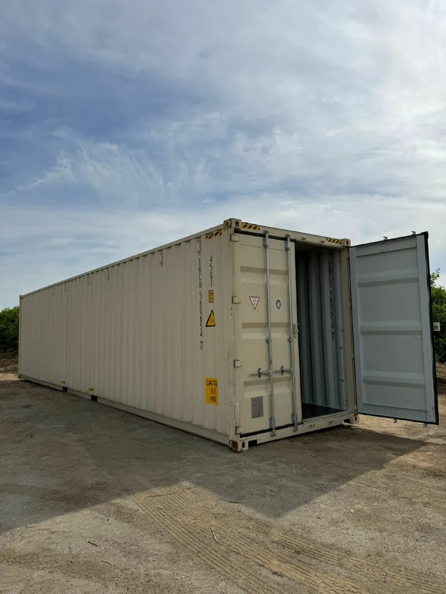 40 foot high cube shipping container - Image 4