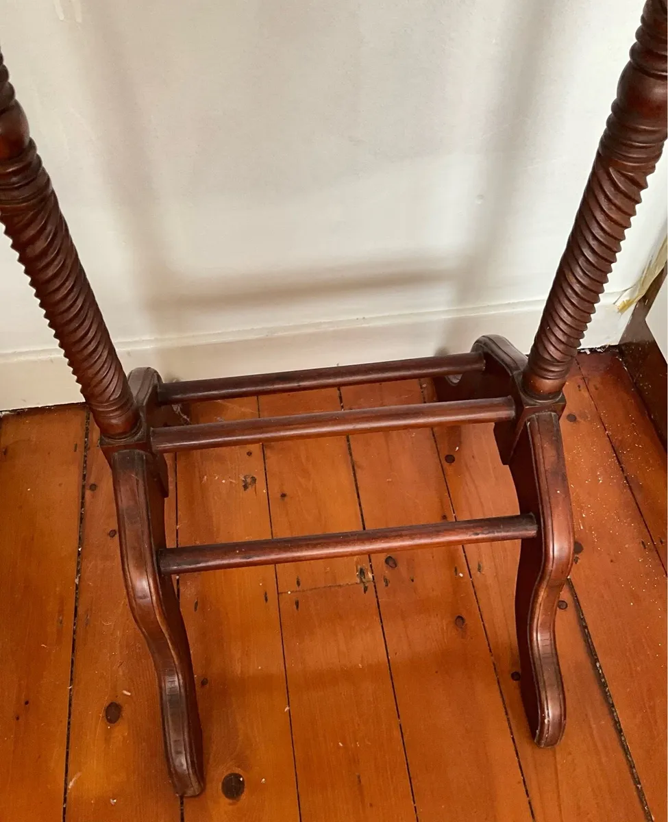 Traditional Classic Mahogany Valet Stand - Image 3