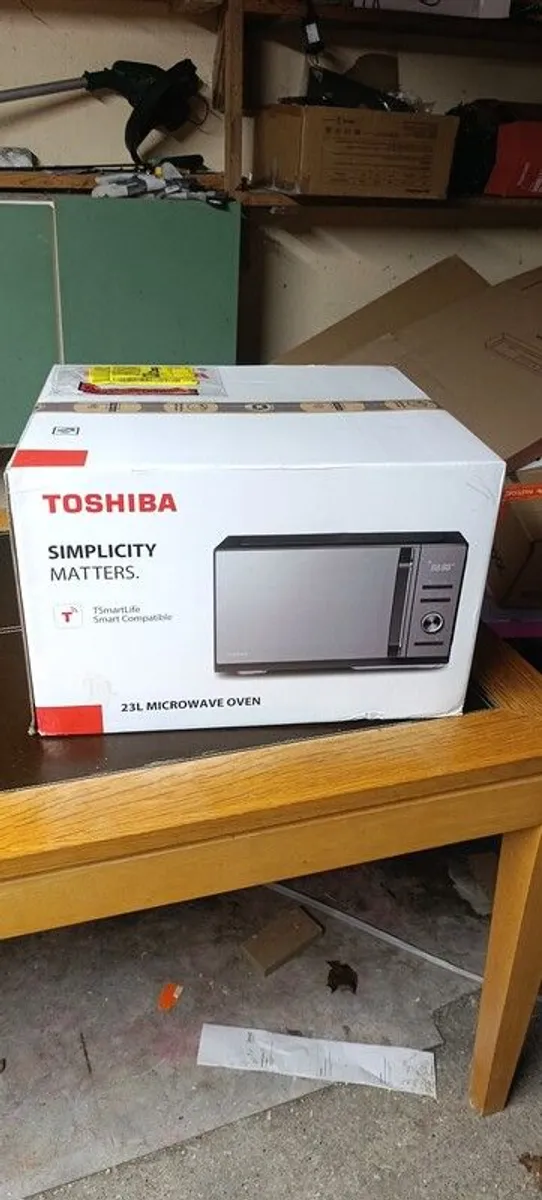 Toshiba  Toshiba 23l Touch Control Digital Microwave w/ Air Fryer - Image 1