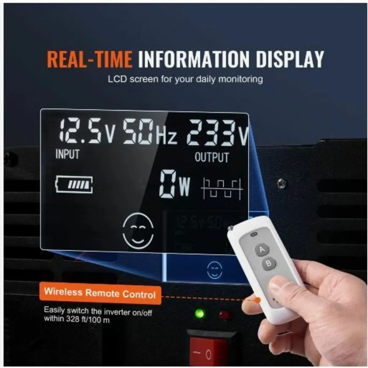 Modified Sine Wave Inverter, 5000W - Image 4