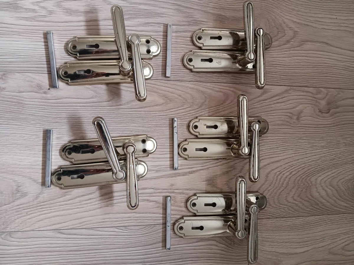Brass door handles - Image 2