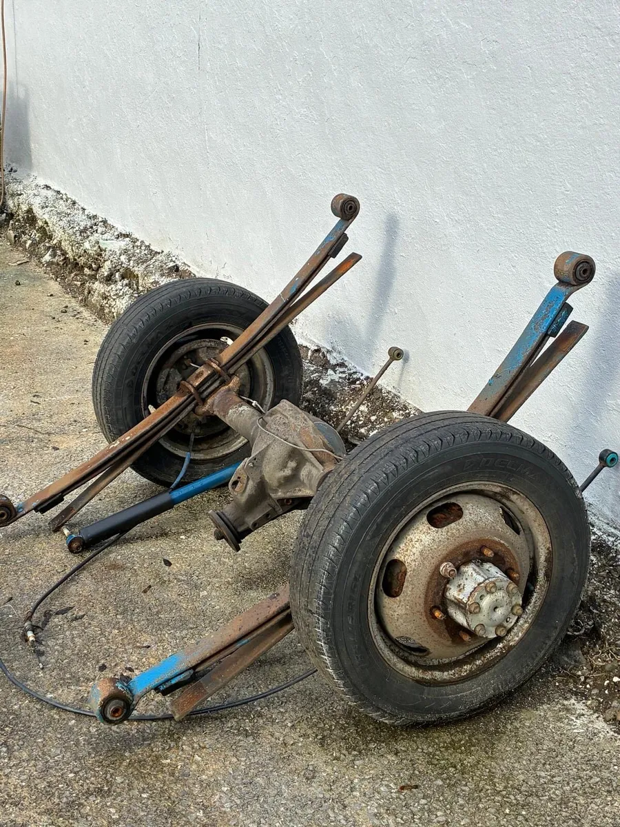 Axel twin wheel transit