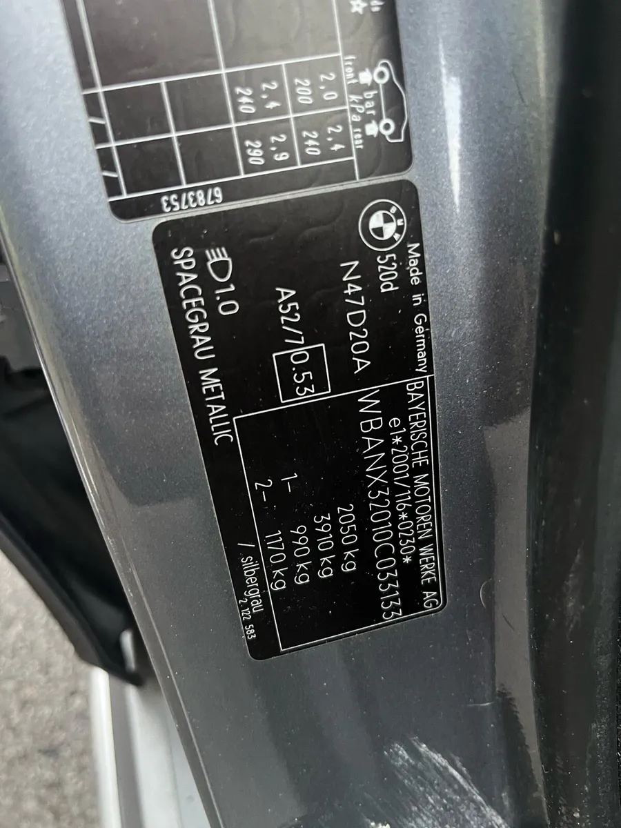 Bmw 520d breaking Read the add! - Image 3