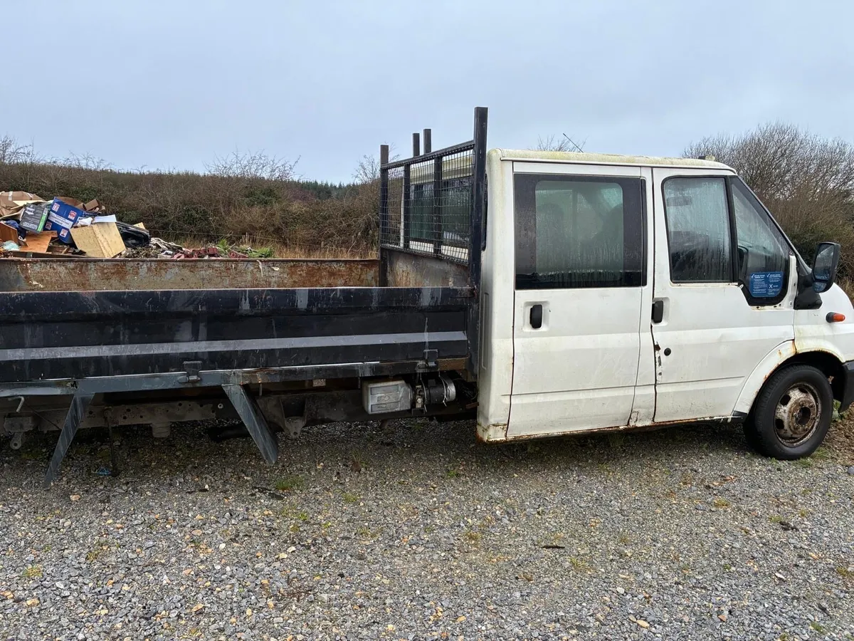 Transit van tipper body