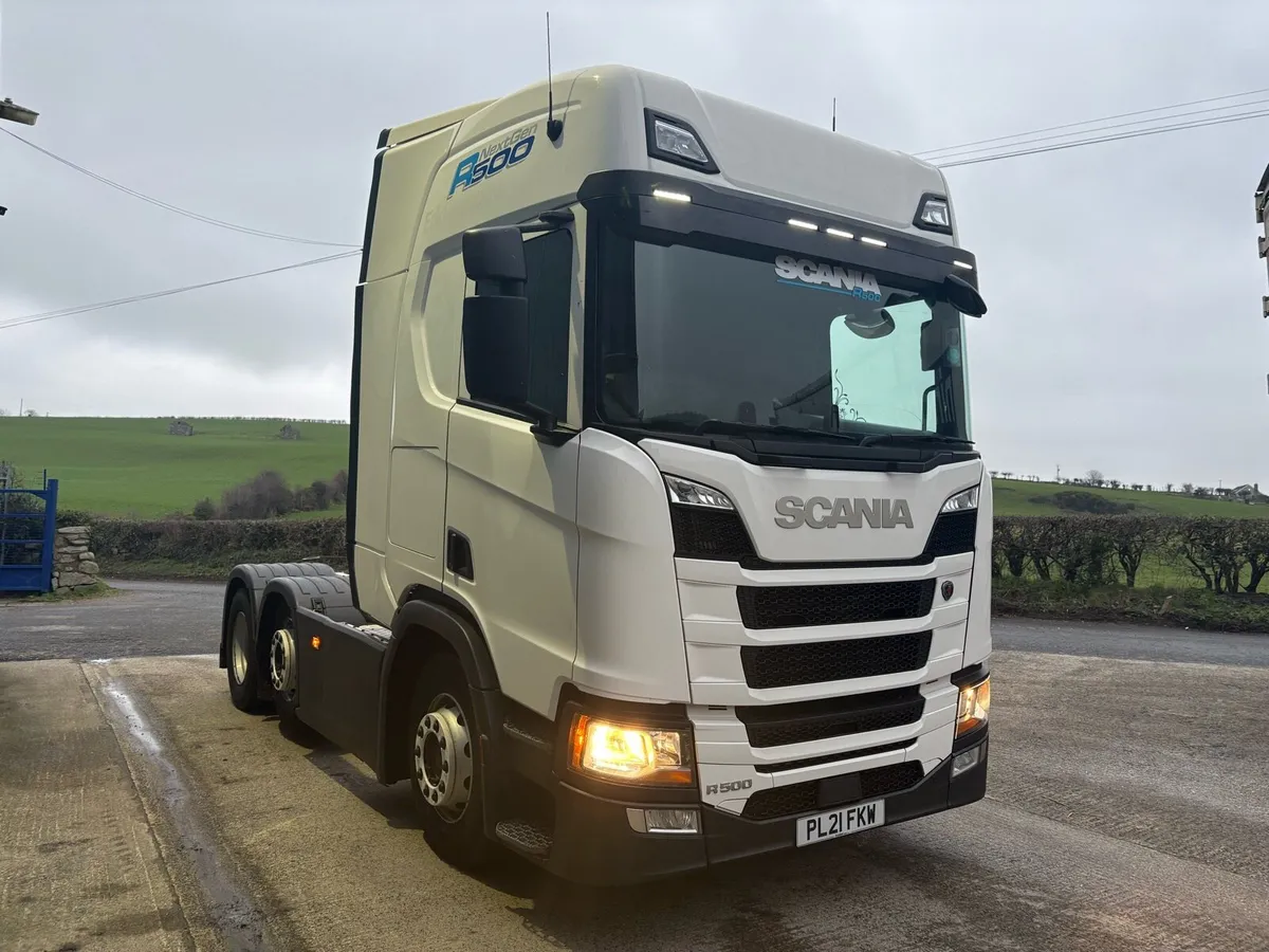 2021 Scania R500 Highline 6x2 Tractor Unit - Image 1