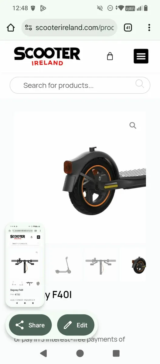 Scooter sagway F40 I - Image 3