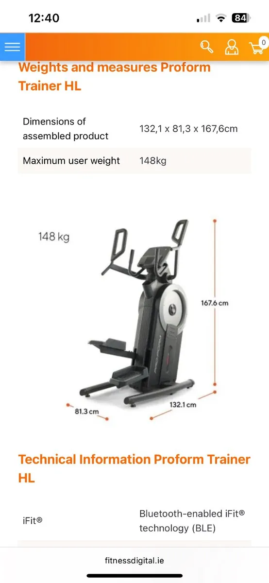 Proform Carbon HIIT H7 - Image 1
