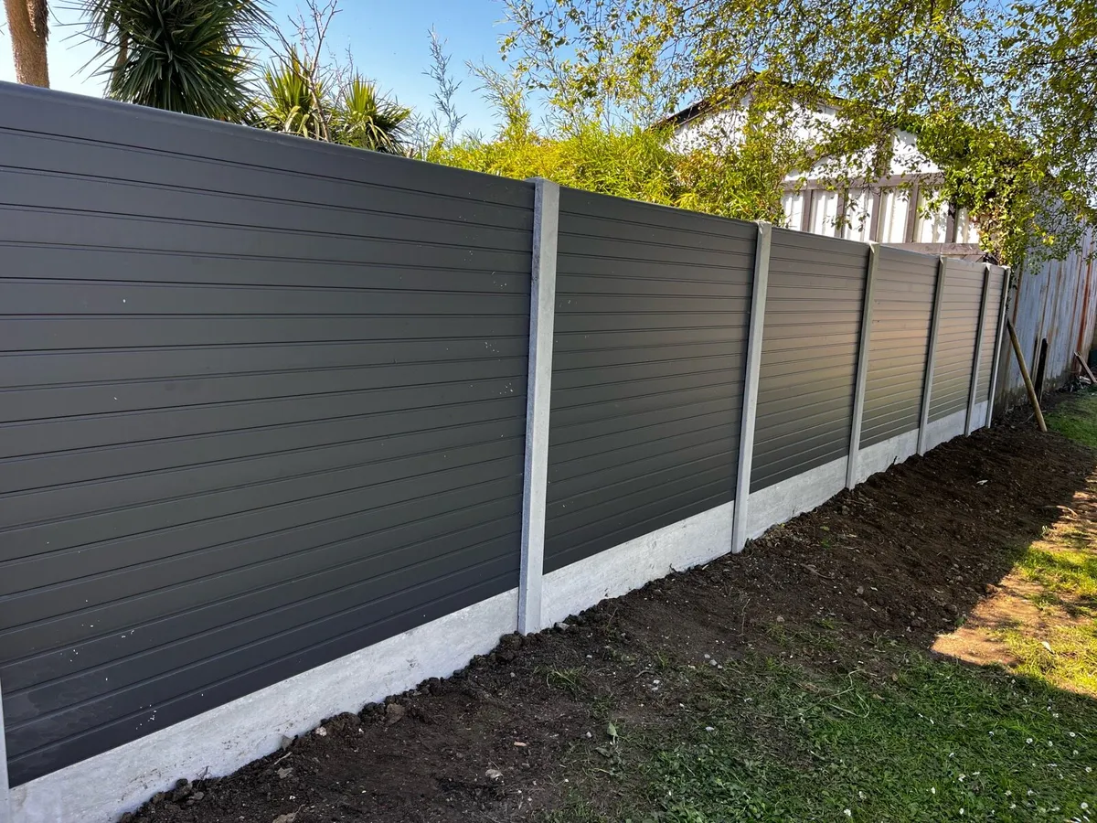 PVC fence panels extra thickness - Image 1