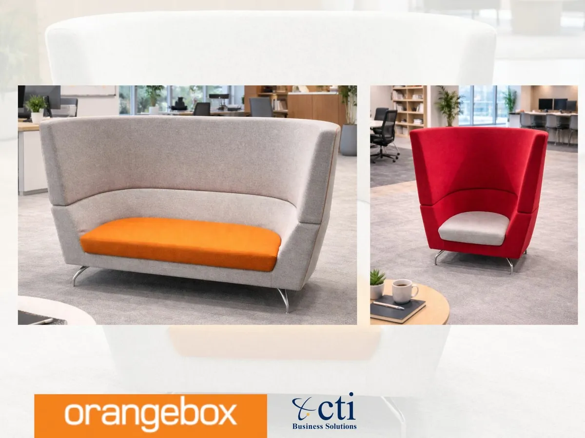 Orangebox Cwtch Lounge & Work Sofas - Grade A - Image 4