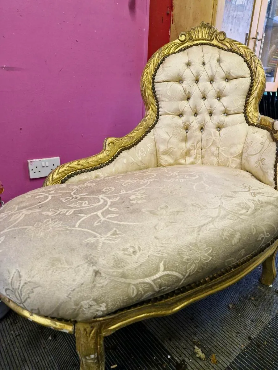 Old antique corner chair - Image 1