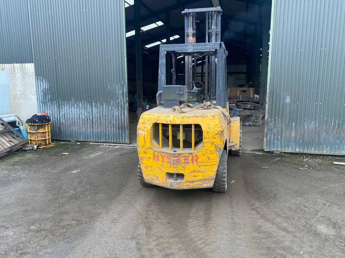 Hyster Forklift 5t Double Mast Construction Type - Image 3