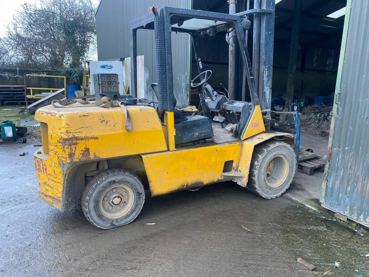 Hyster Forklift 5t Double Mast Construction Type - Image 4