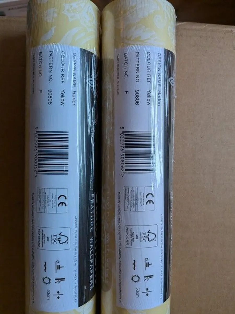 Harlen Woodland Damask wallpaper x 2 rolls - Image 4