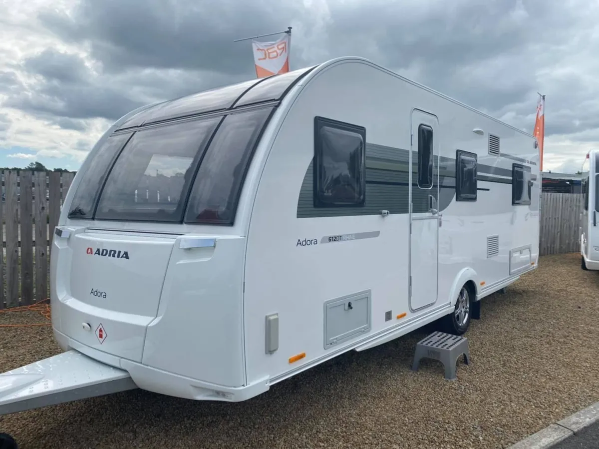 2017 ADRIA ADORA 612DT RHINE 6/7 BERTH CARAVAN - Image 1