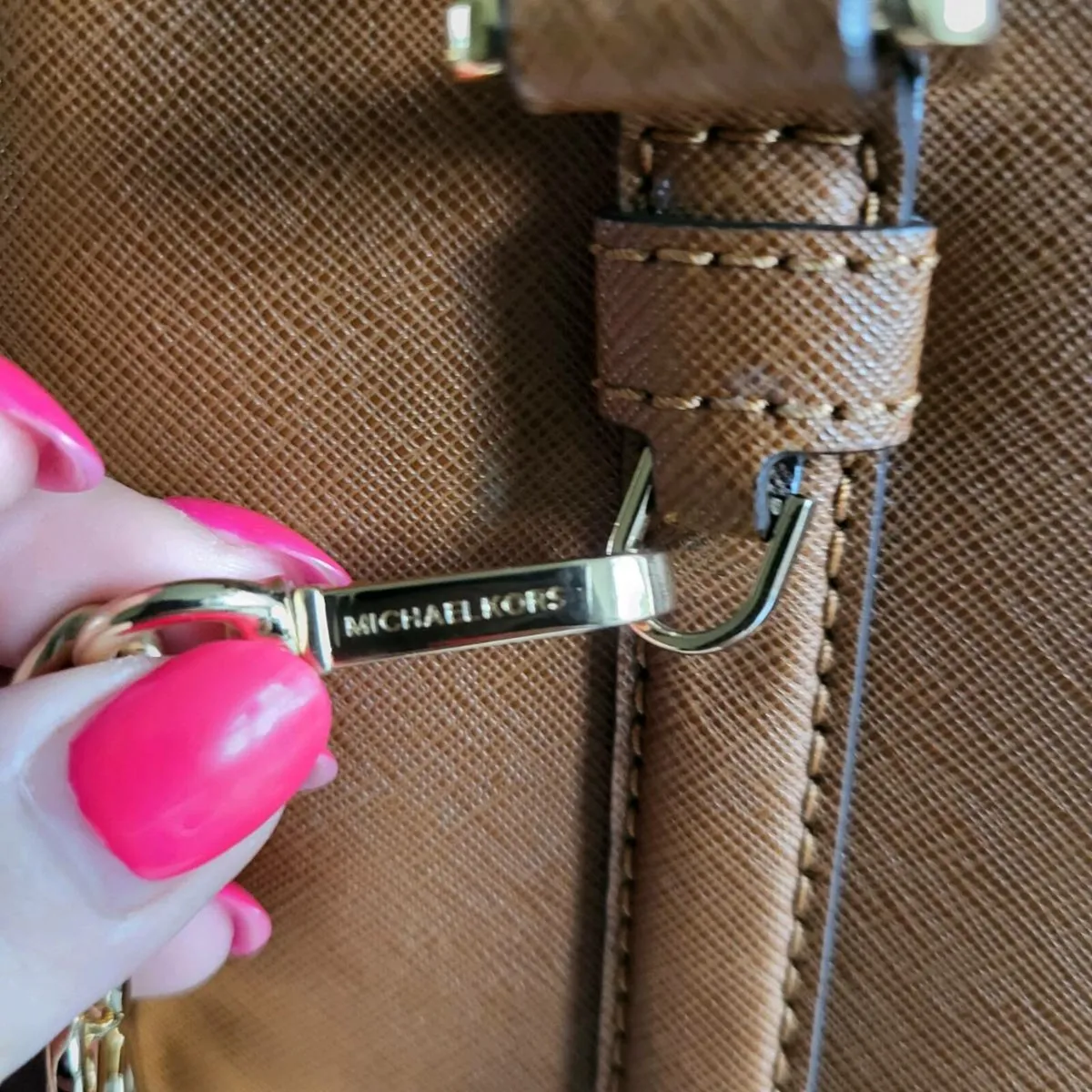 Tan Michael kors Tote Bag - Image 3