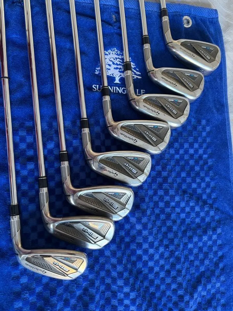 TaylorMade SIM Max 2 Iron Set 4-AW | Stiff Flex | Excellent Condition - Image 2
