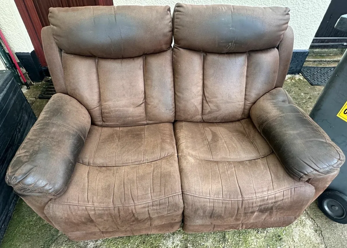 FREE - 2 Seater Recliner Couch - Image 1