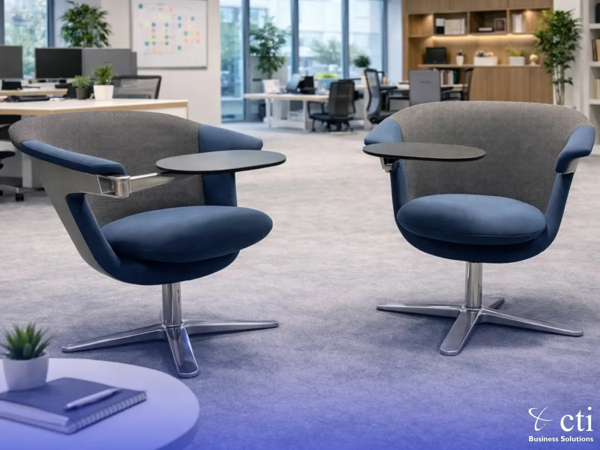 10 X Steelcase i2i Swivel Lounge Office Chairs - Image 1