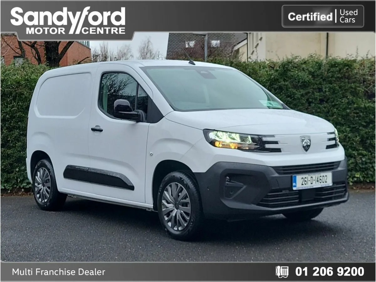 Peugeot Partner PARTNER**PRO PREMIUM**NEW DEMO ZER - Image 1